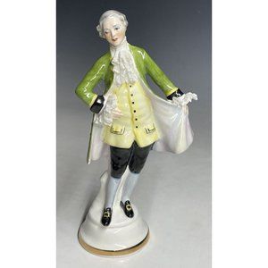 Vintage Royal Adderley 'Floral' Victorian Style Gentleman Figurine Sculpture